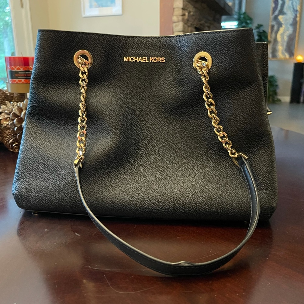 Michael Kors shoulder bag, black